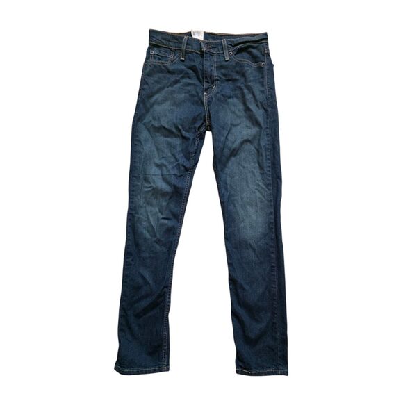 Levis 510 Jeans Mens 29x30 Blue Denim Skinny Fit Hip To Ankle Dark Wash NWT - Picture 1 of 5